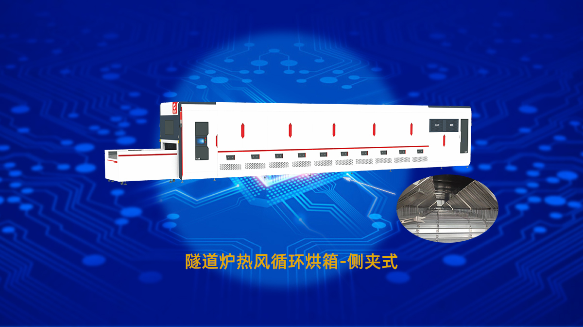 侧夹式隧道炉